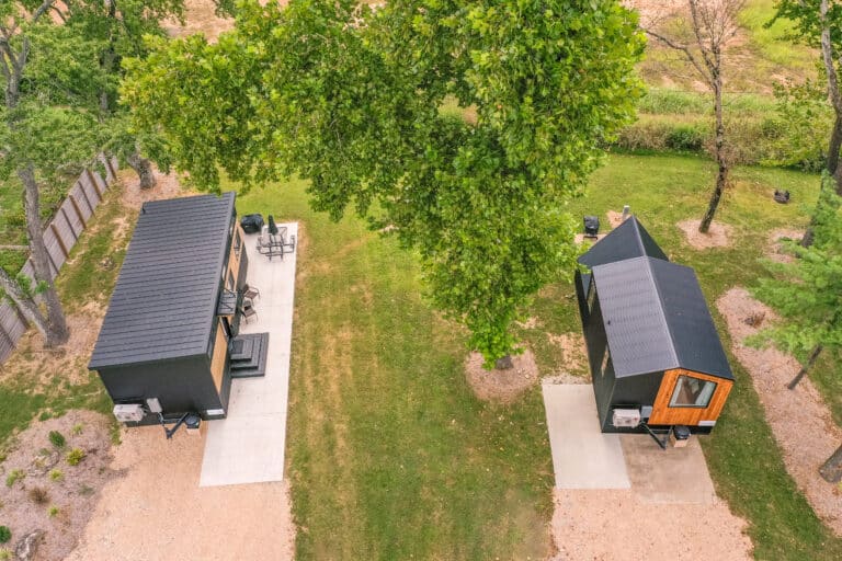 A-Frame Park Model at Bull Creek RV Park, Branson, MO 1