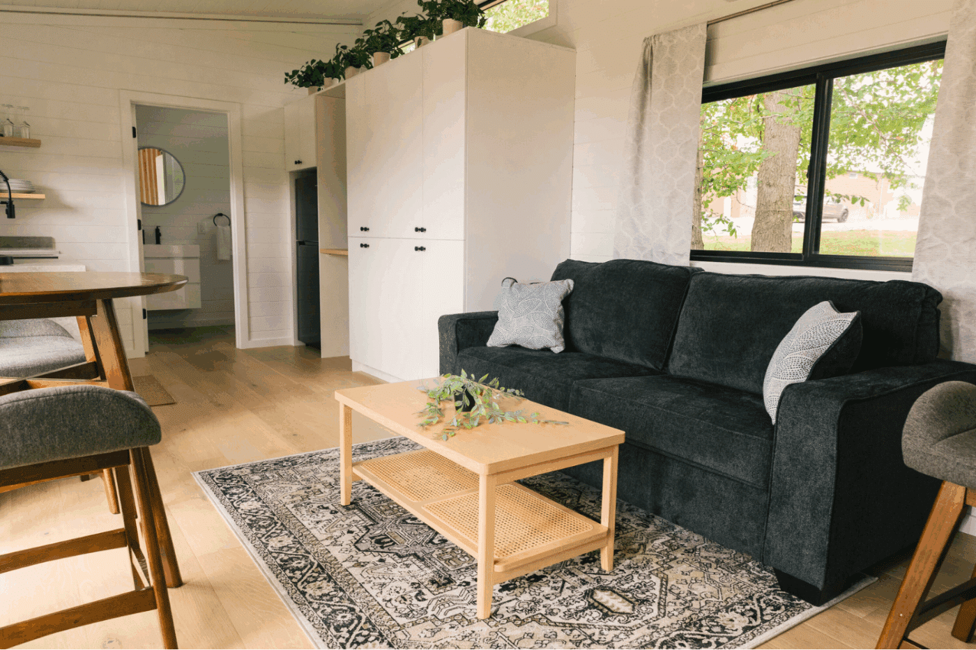 Luna park model living room