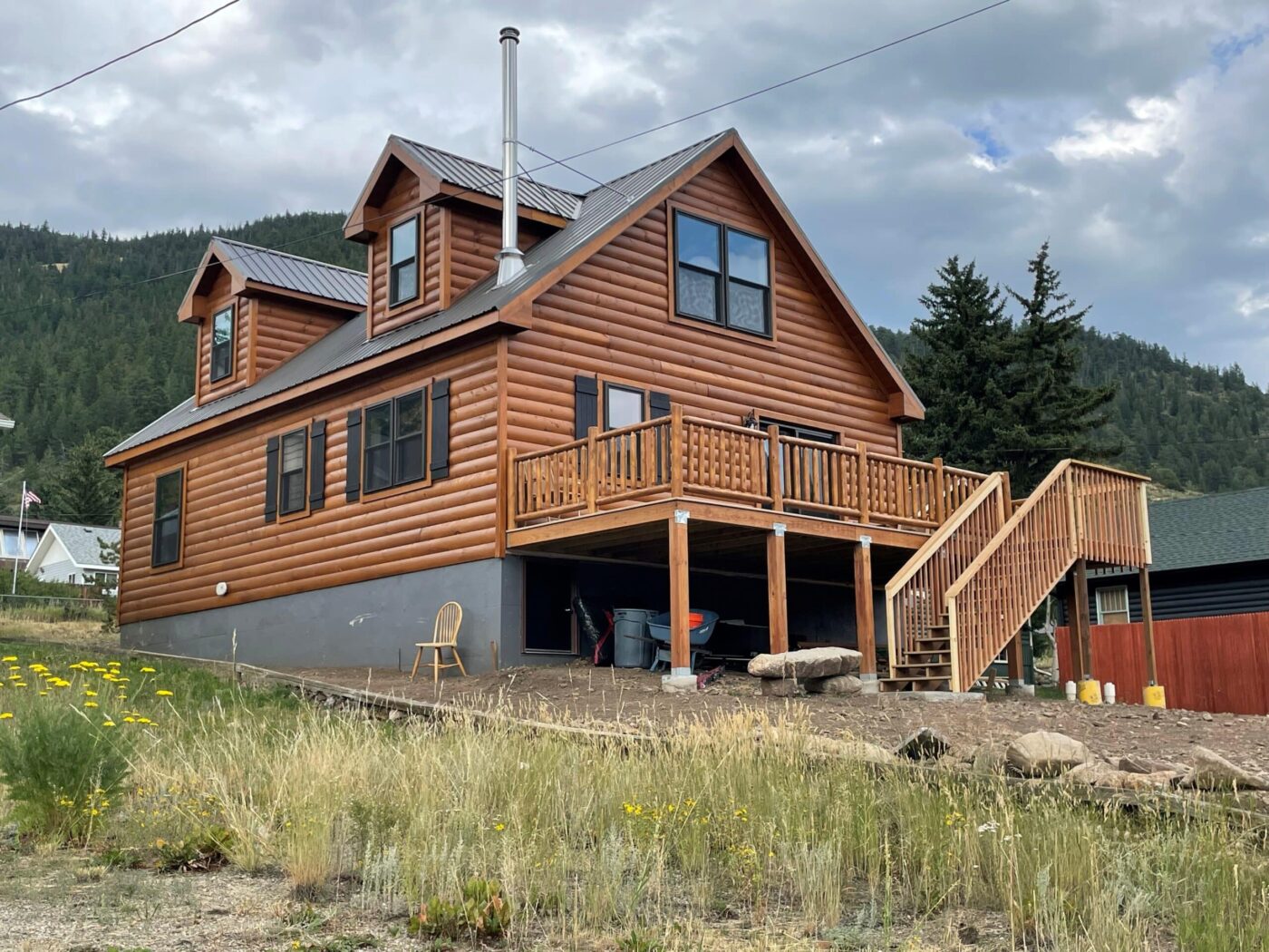 mountaineer log cabin in connecticut