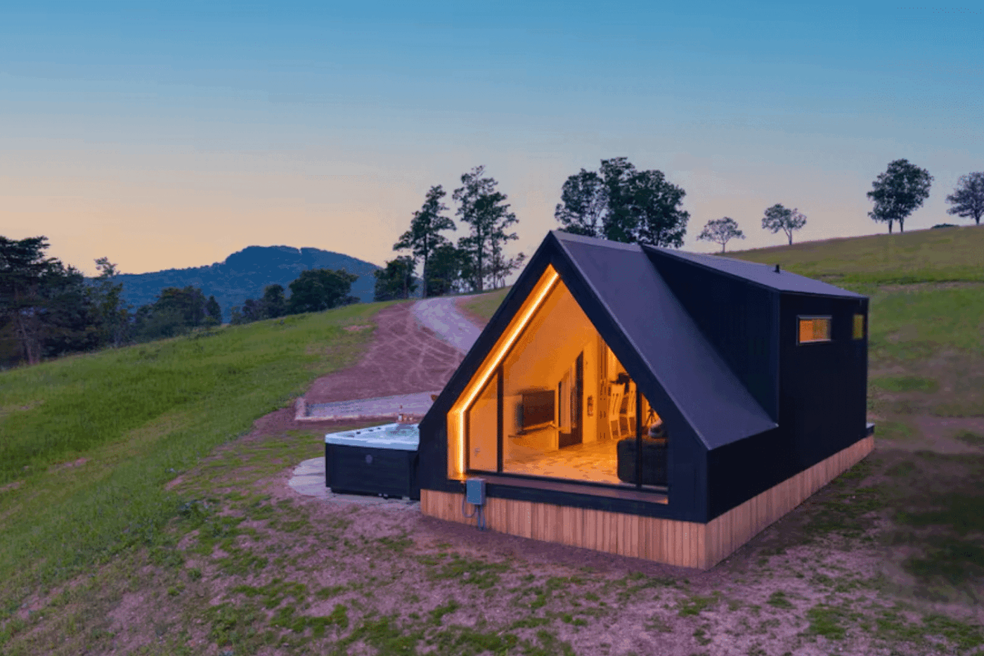 a frame tiny home park model in arizona