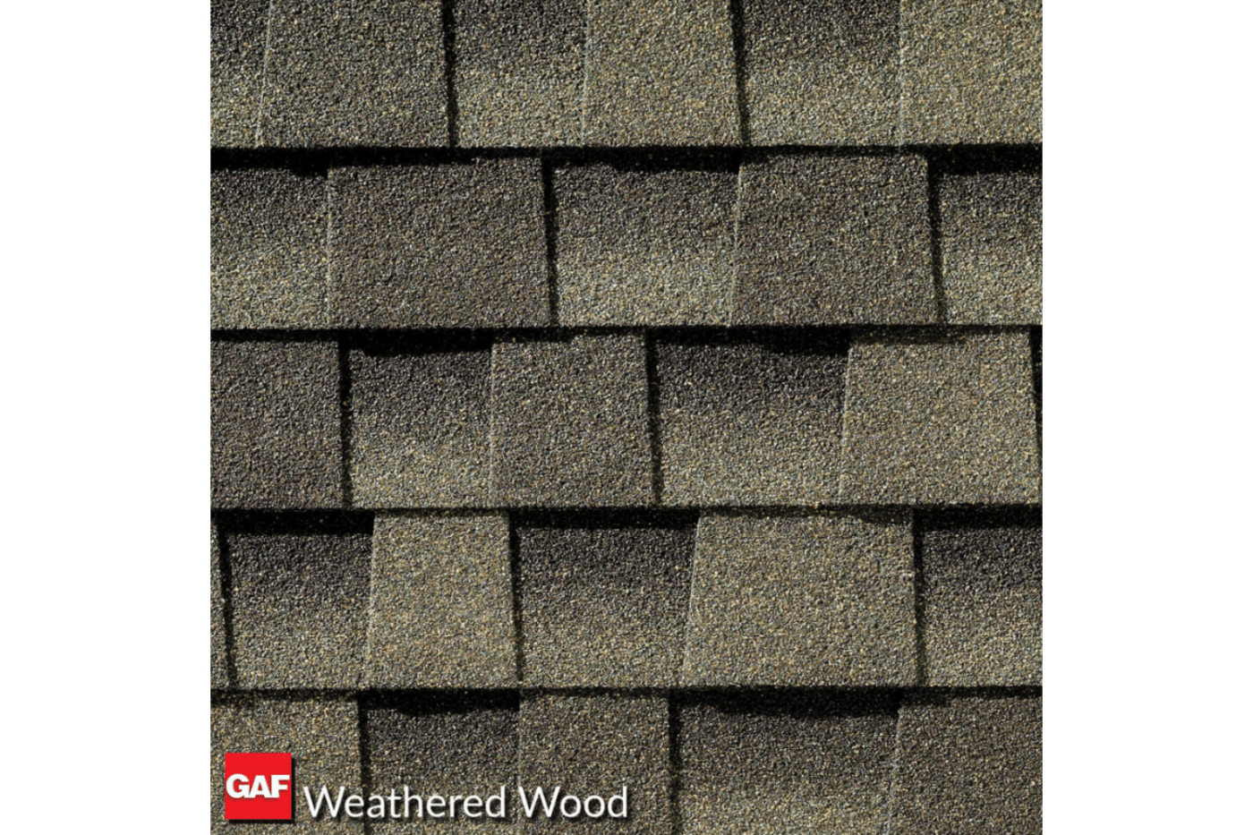 weathered wood roofing