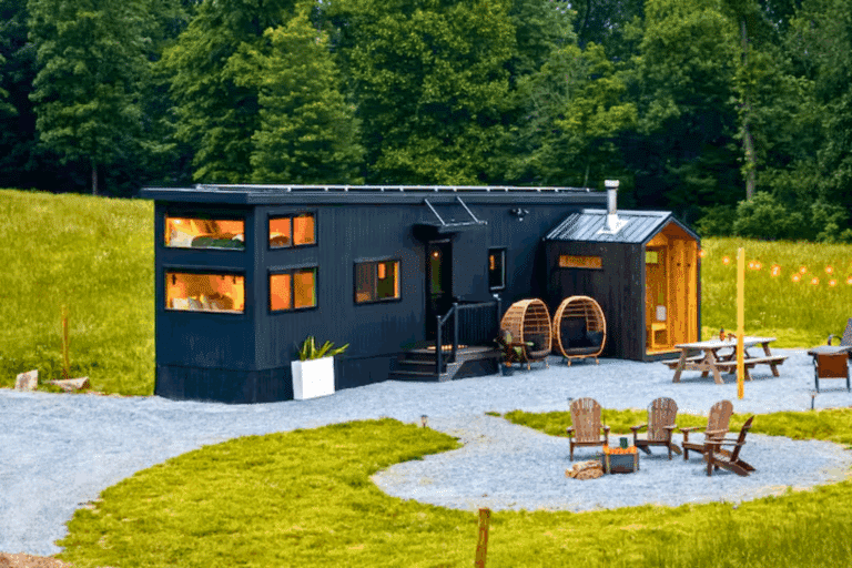 Off Grid Nook Family park model with Sauna in Gap Pa