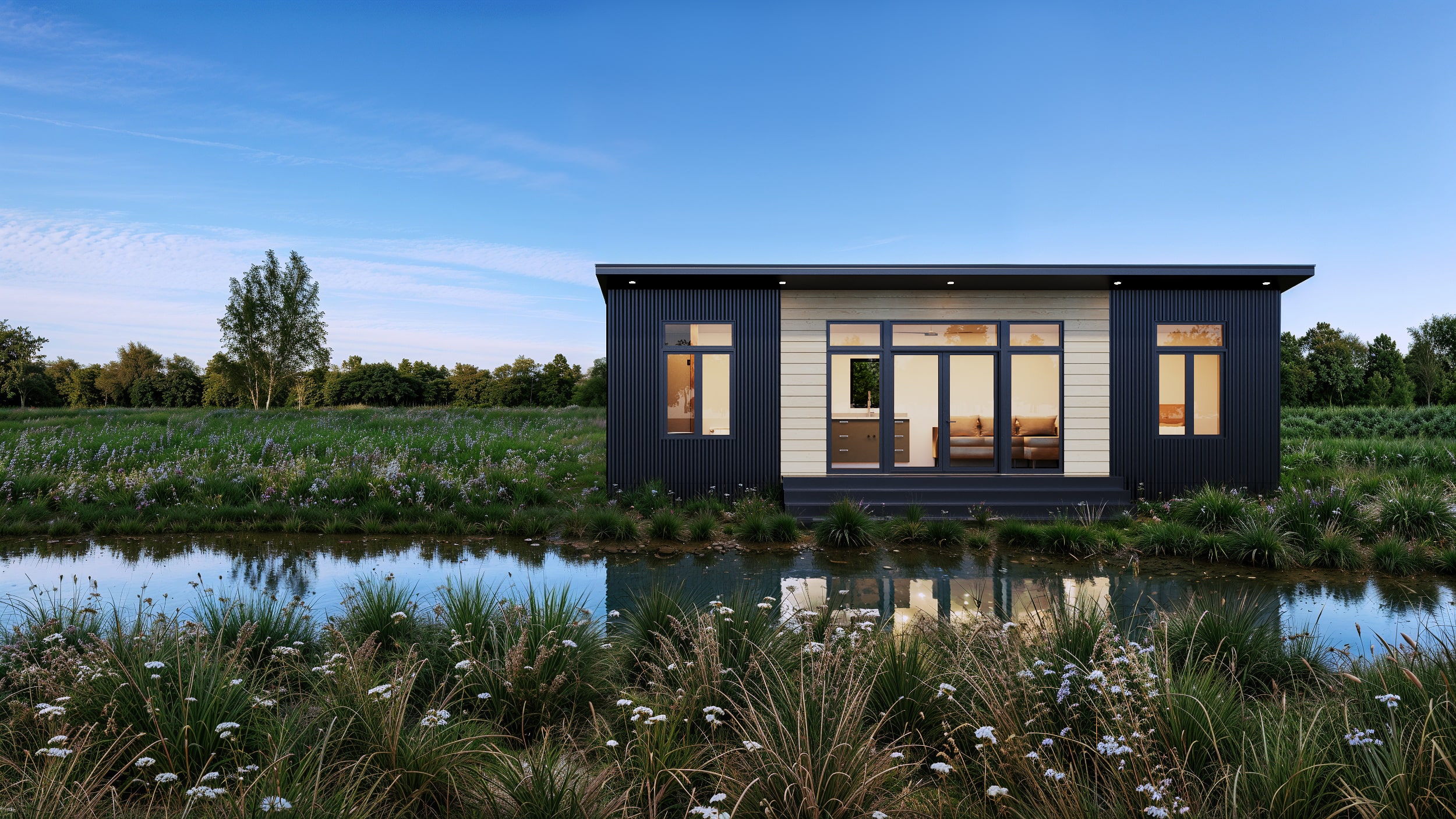 the alpine park model tiny home in mississippi