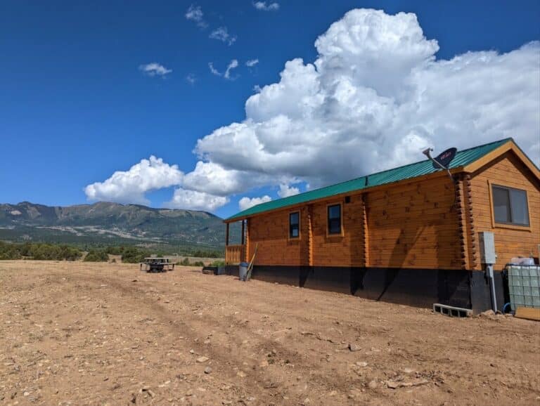 Studio Park Model Log Cabin in Monticello UT 1