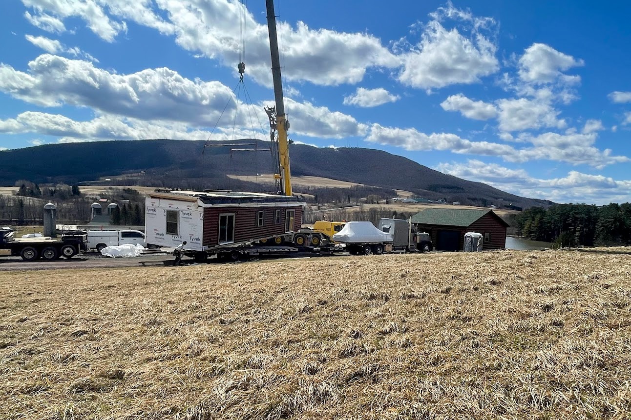 Modular Prefab Cabin in Gilboa NY