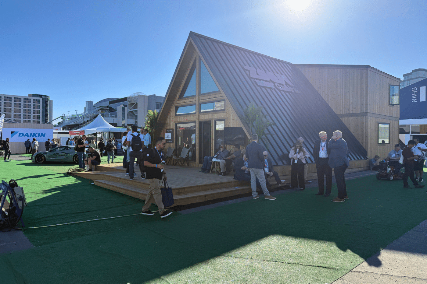 Psy Homes booth at IBS 2025