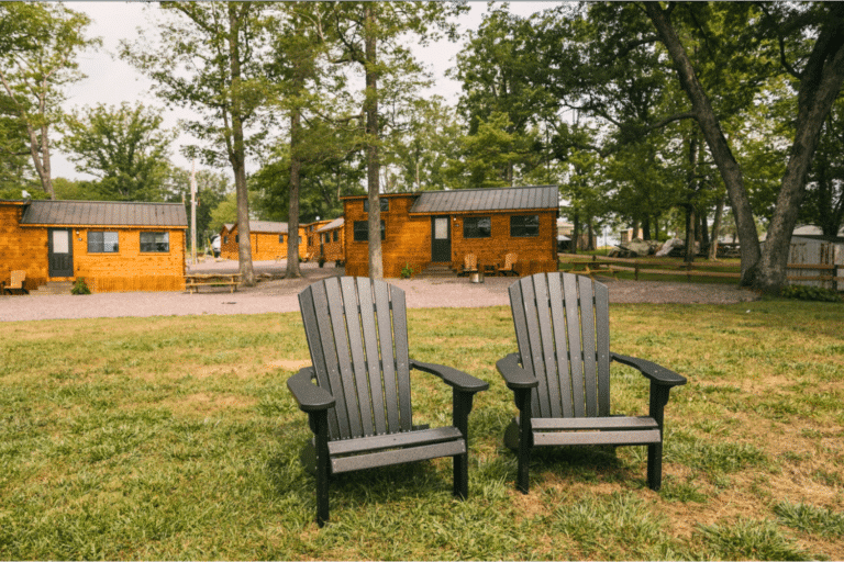 book a park model home at Someset campground resort Friedens Pa