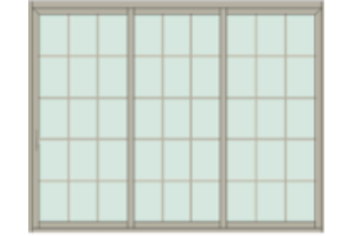 9 foot sliding patio door