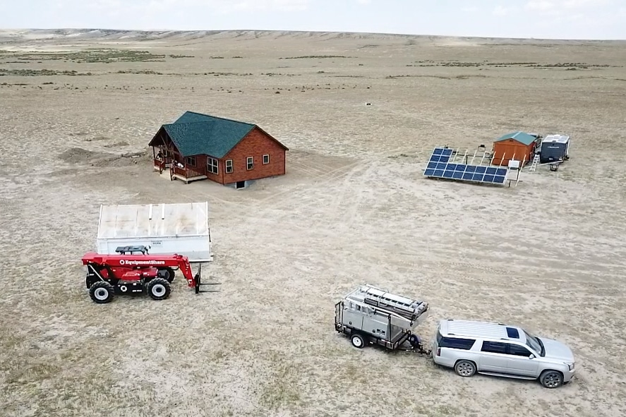 sunset ridge cabin in medicine bow wy
