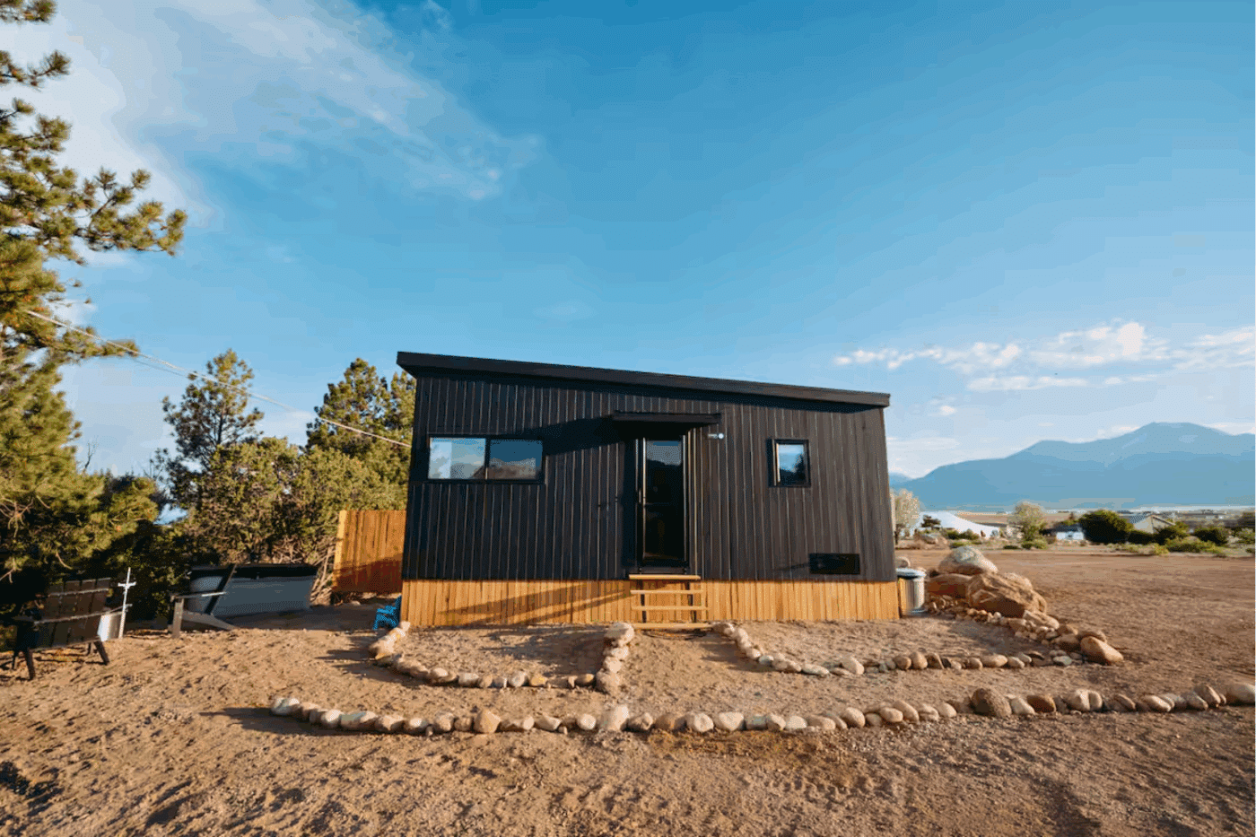Nook Studio In Buena Vista Colorado built and designed by Psy Homes with peak finishes