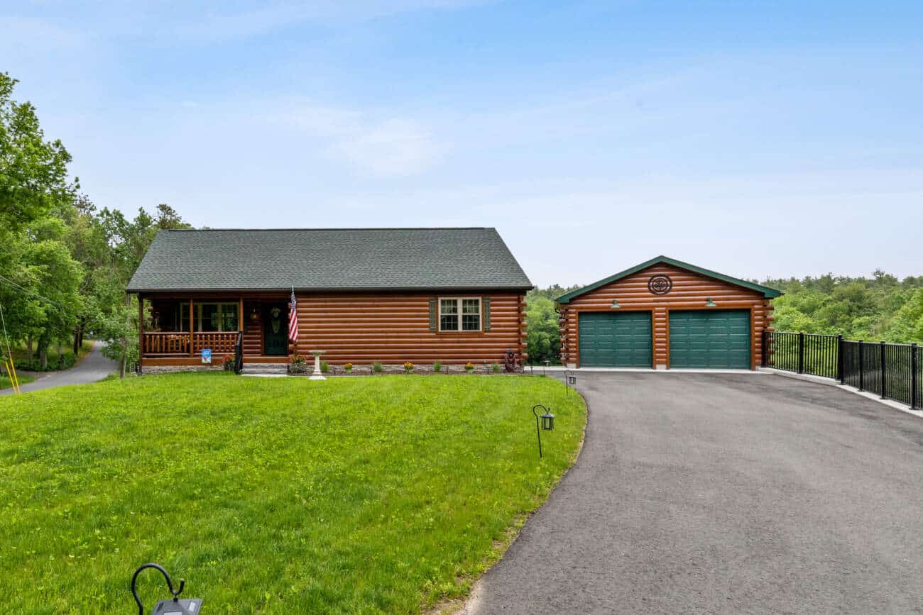 Psy Homes Prefab Frontier Log Cabins