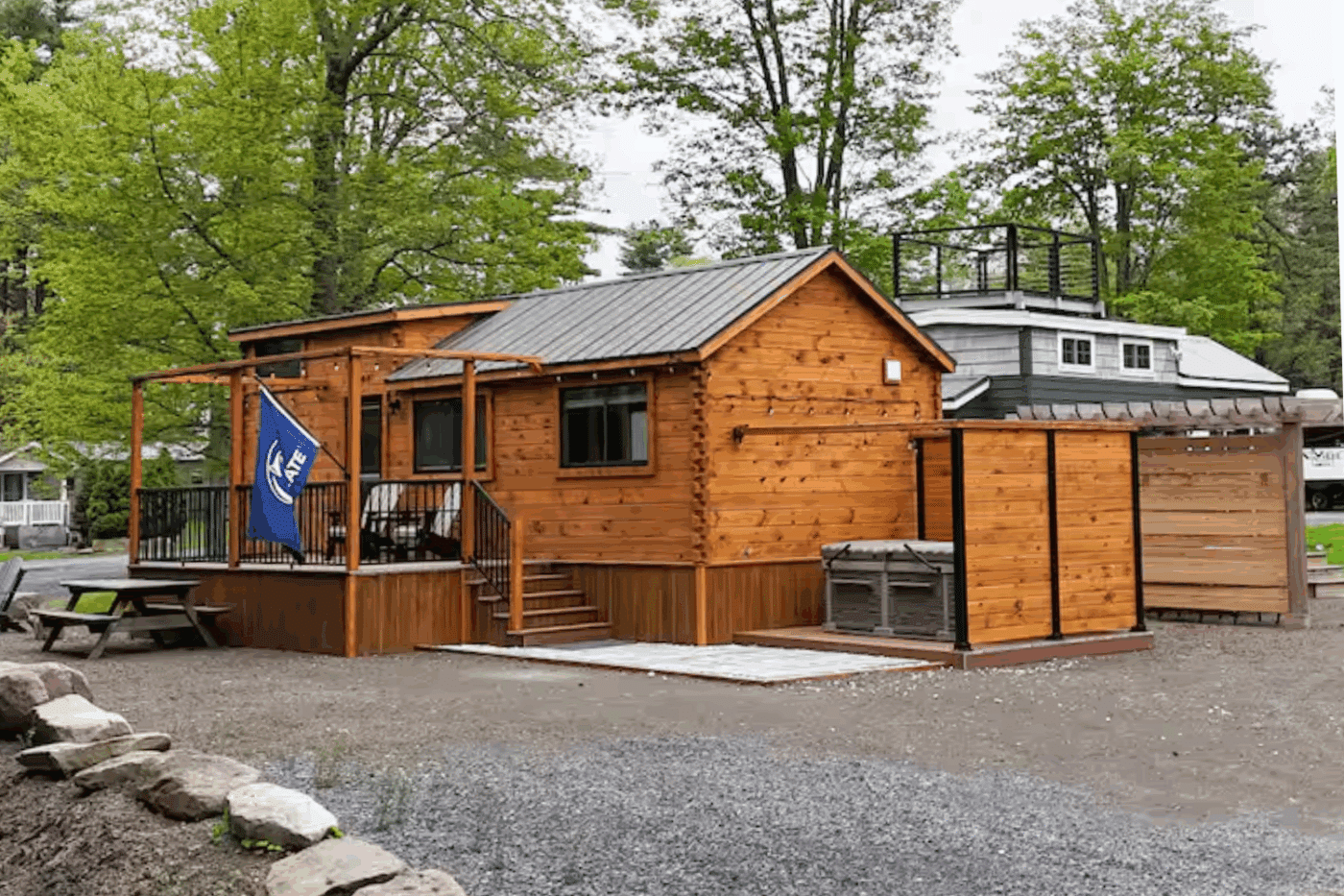 Psy Homes Pinecrest Park Model Tiny Home in Spring Mills Pennsylvania