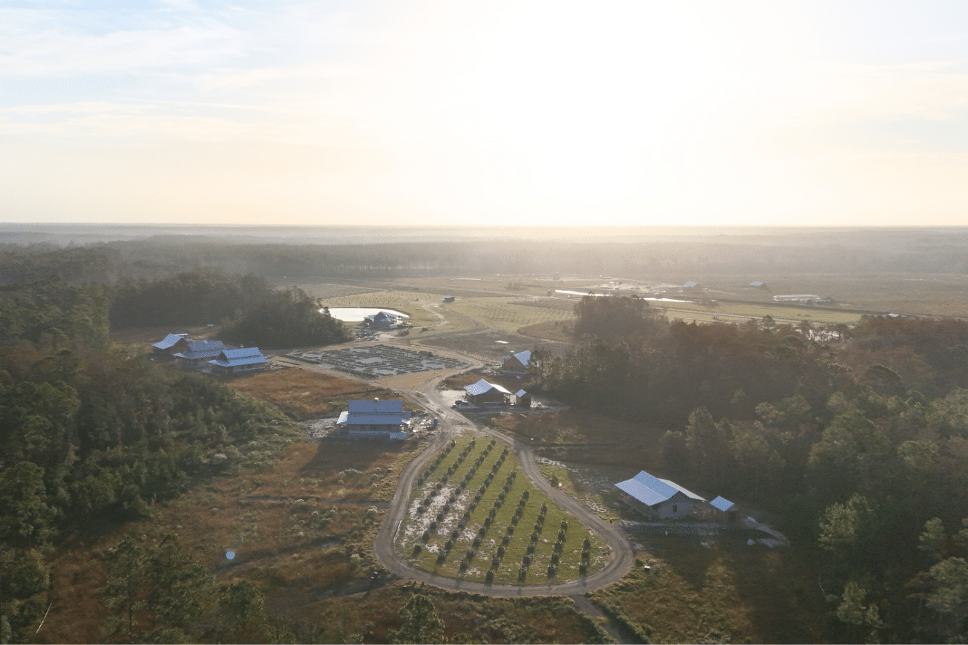 the farm at okefenokee in folkston GA homes built by Zook cabins