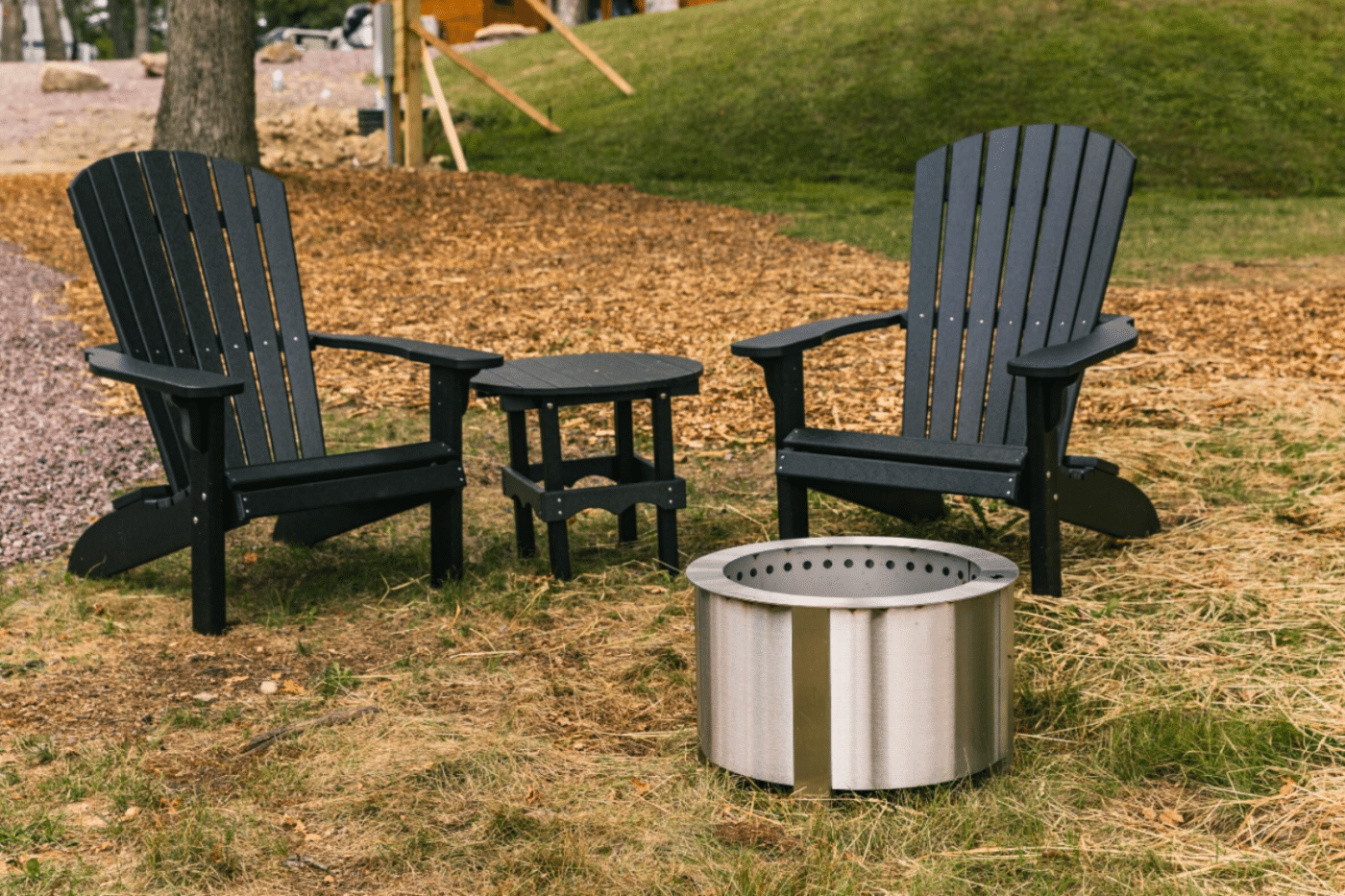 private fire pits at somerset campground resort