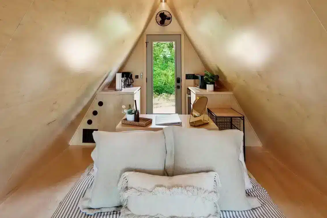 Aframe Glamping Pod