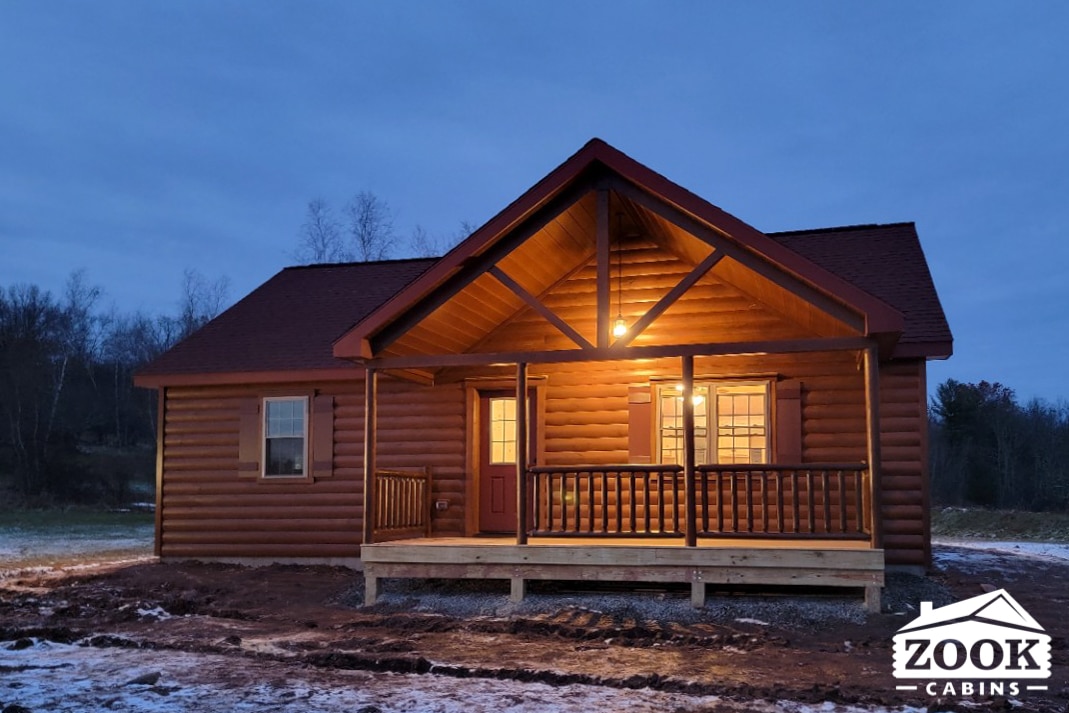 26x36 Pioneer Log Cabin in Cochecton NY
