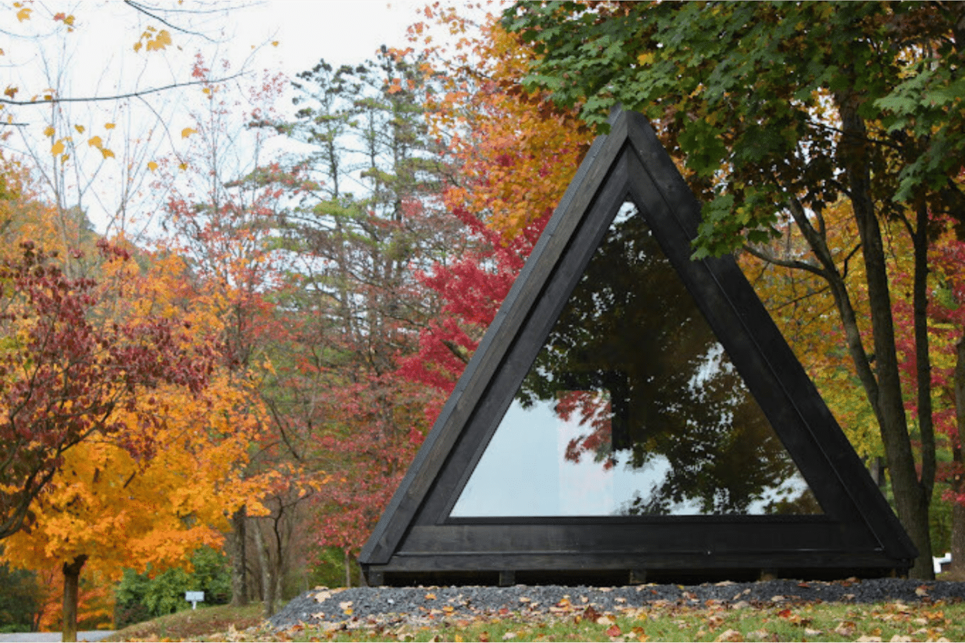 Vista pod glamping pod created for bellefont campground built by Psy Homes