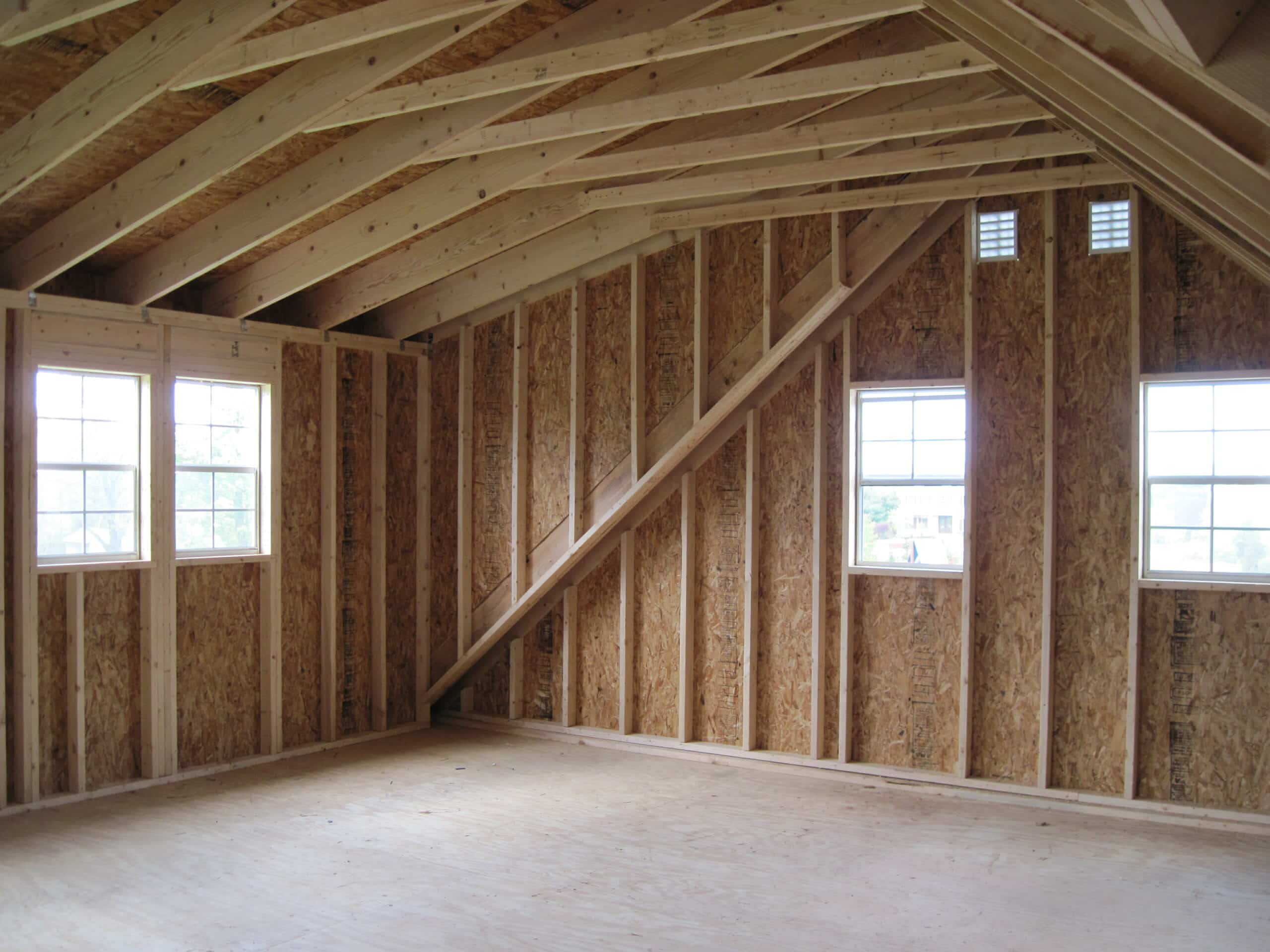 custom garages with living quarters two story