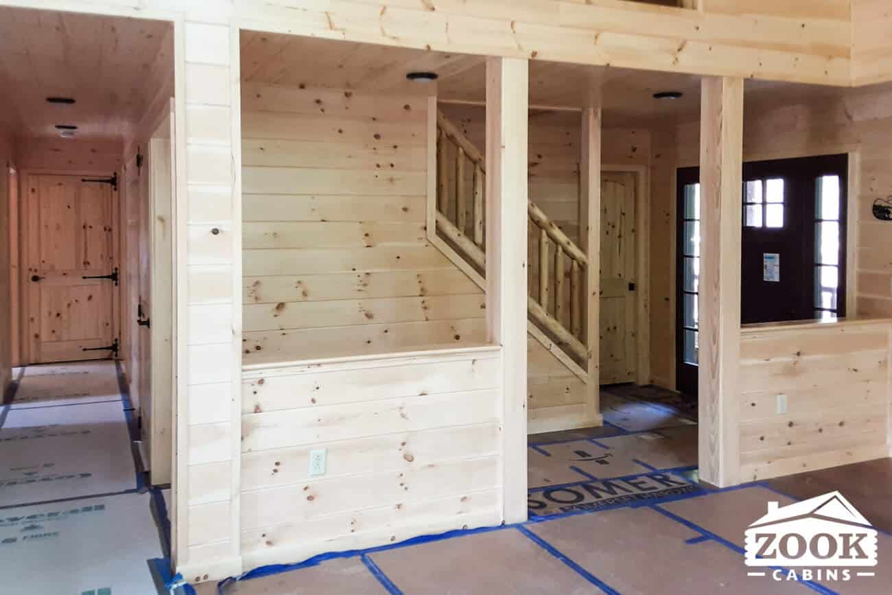 Prefab Cabin in Greentown PA interior kitchen