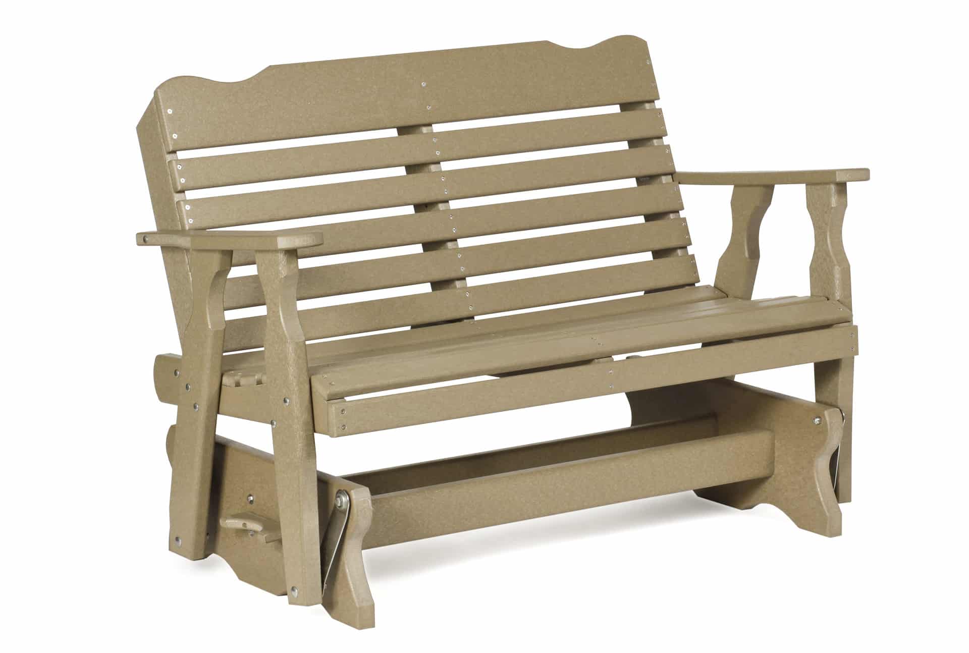 west chester double glider poly furniture for cabins