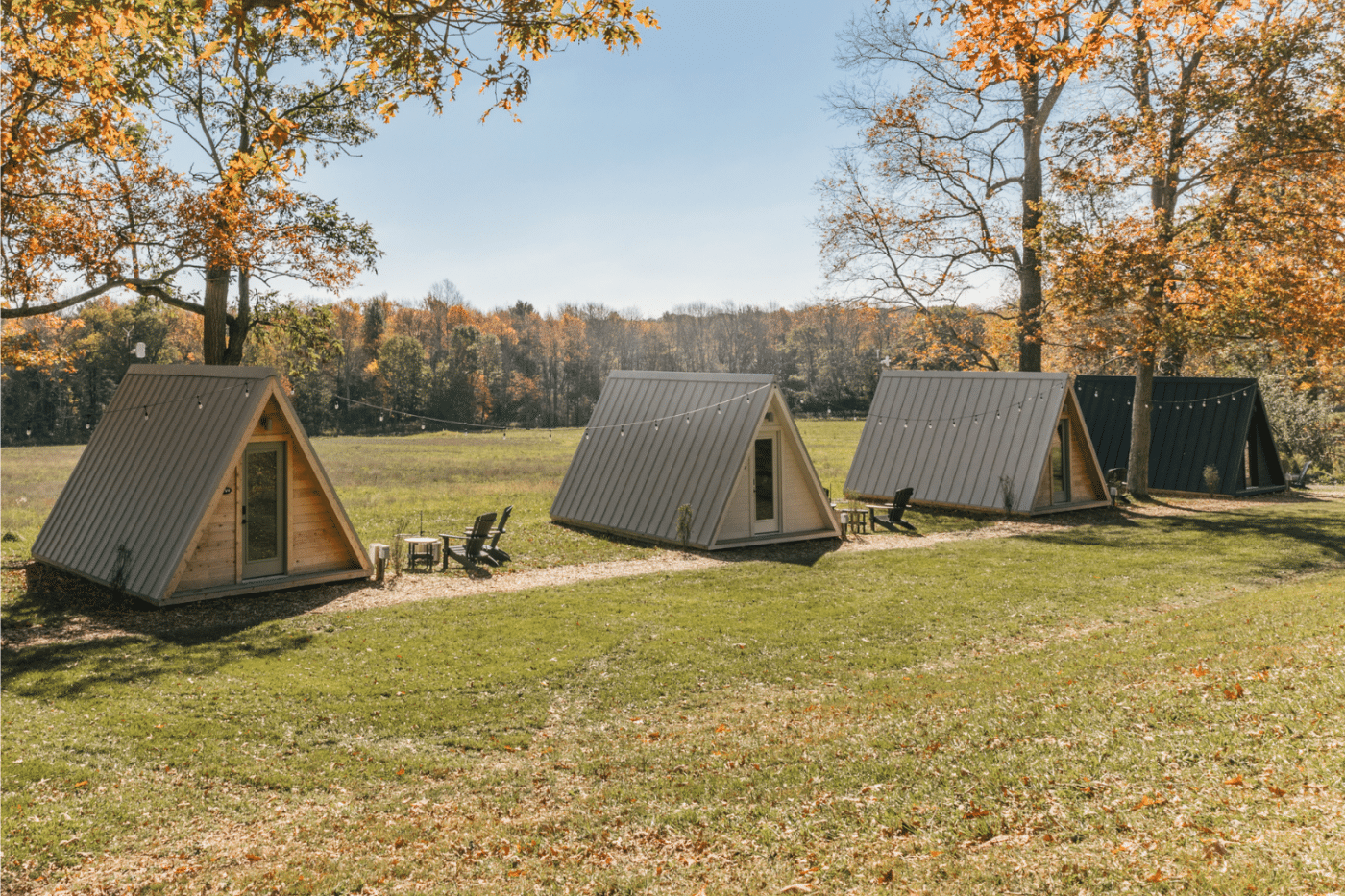 are glamping pods and bell tents water proof