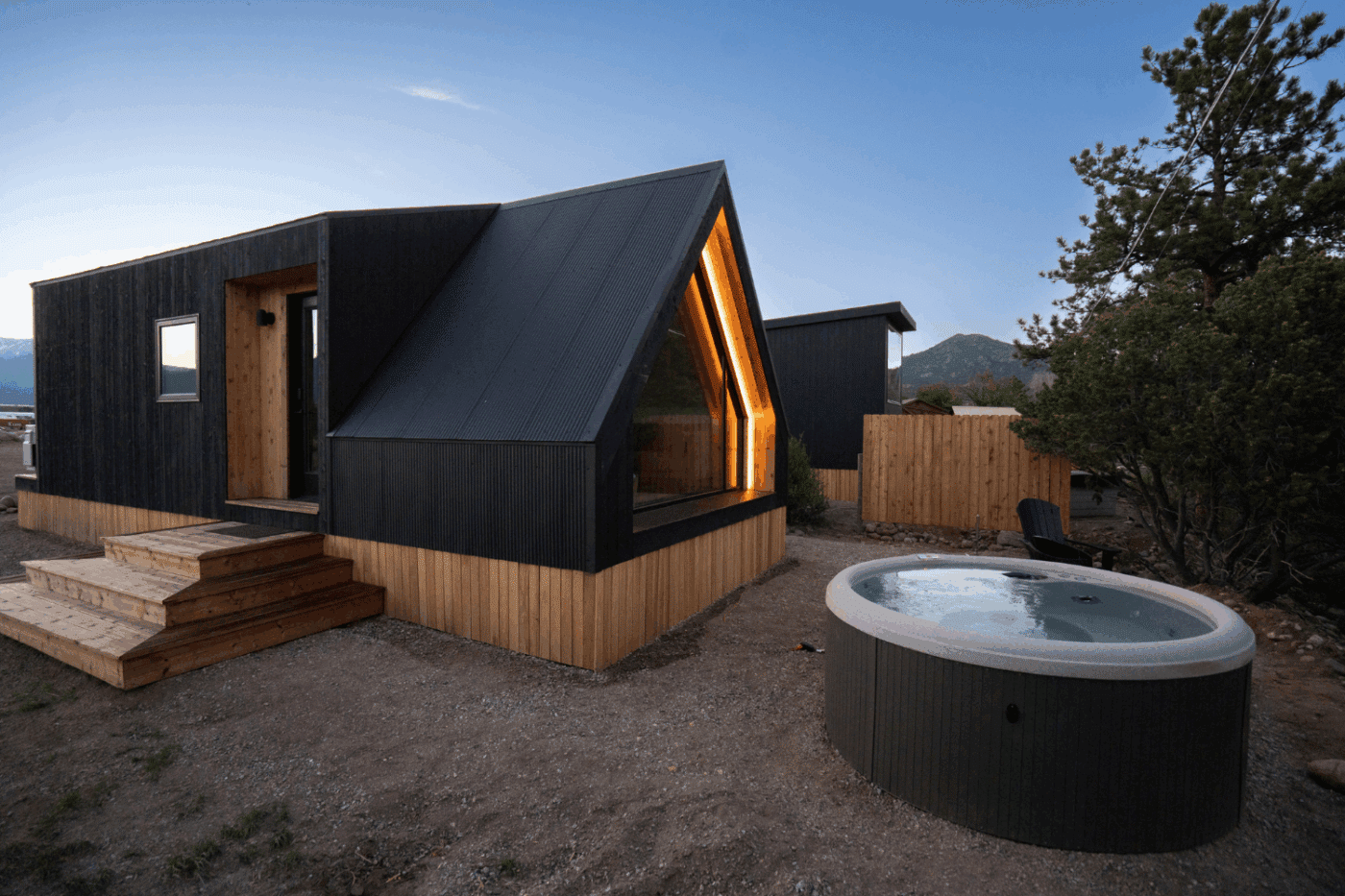 A Frame Studio in Buena Vista Colorado built by Psy Homes