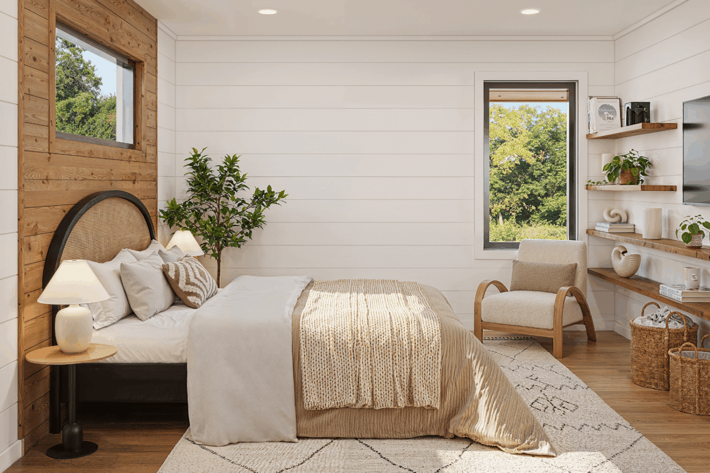 Bedroom of Rivara ADU