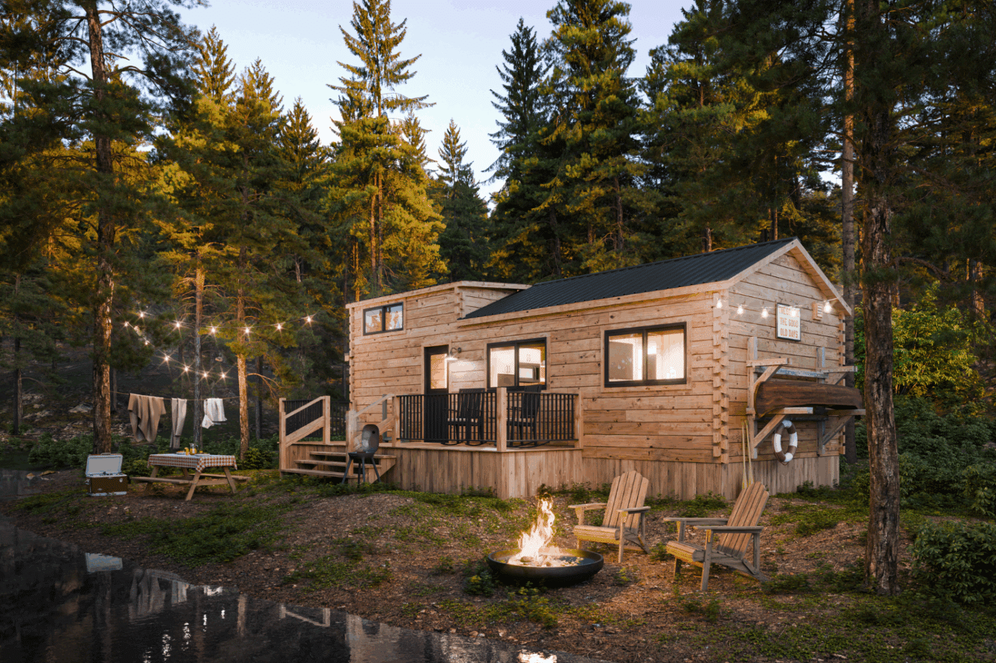 The Pinecrest Park Model Tiny Home Built By Psy Homes