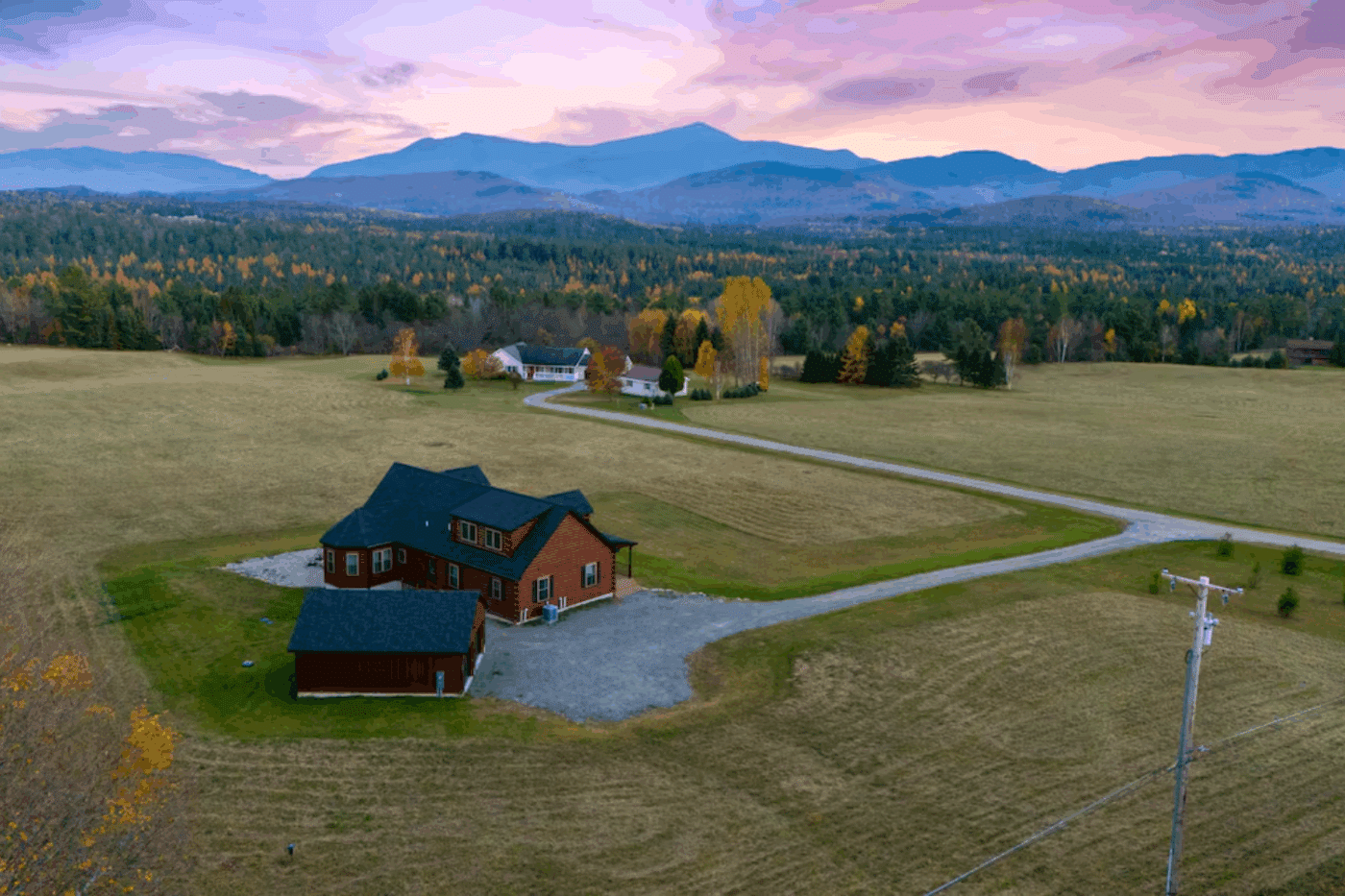 Vermontville New York Log Cabin Mountaineer Deluxe built and delivered by Psy Homes