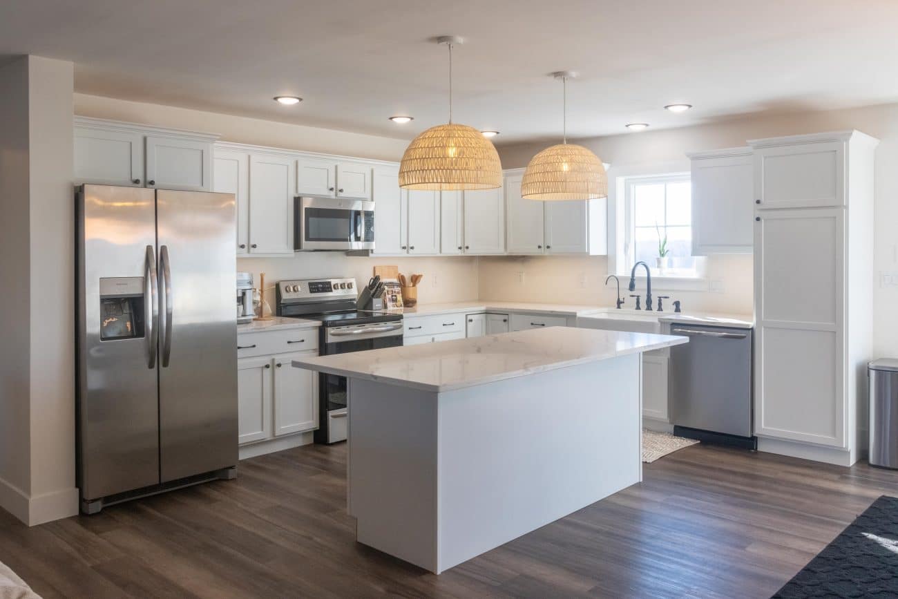 Homestead Modern Cabin Psy Homes Kitchen