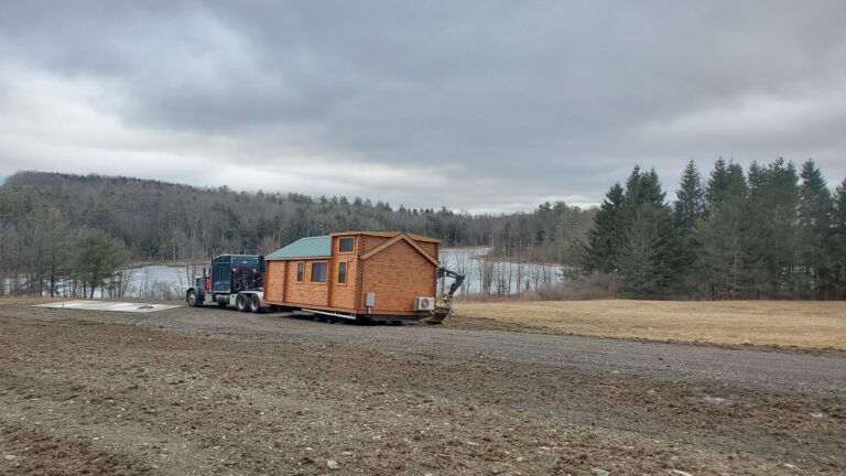 Pinecrest Log Cabin Park Model in Colesville NY 1