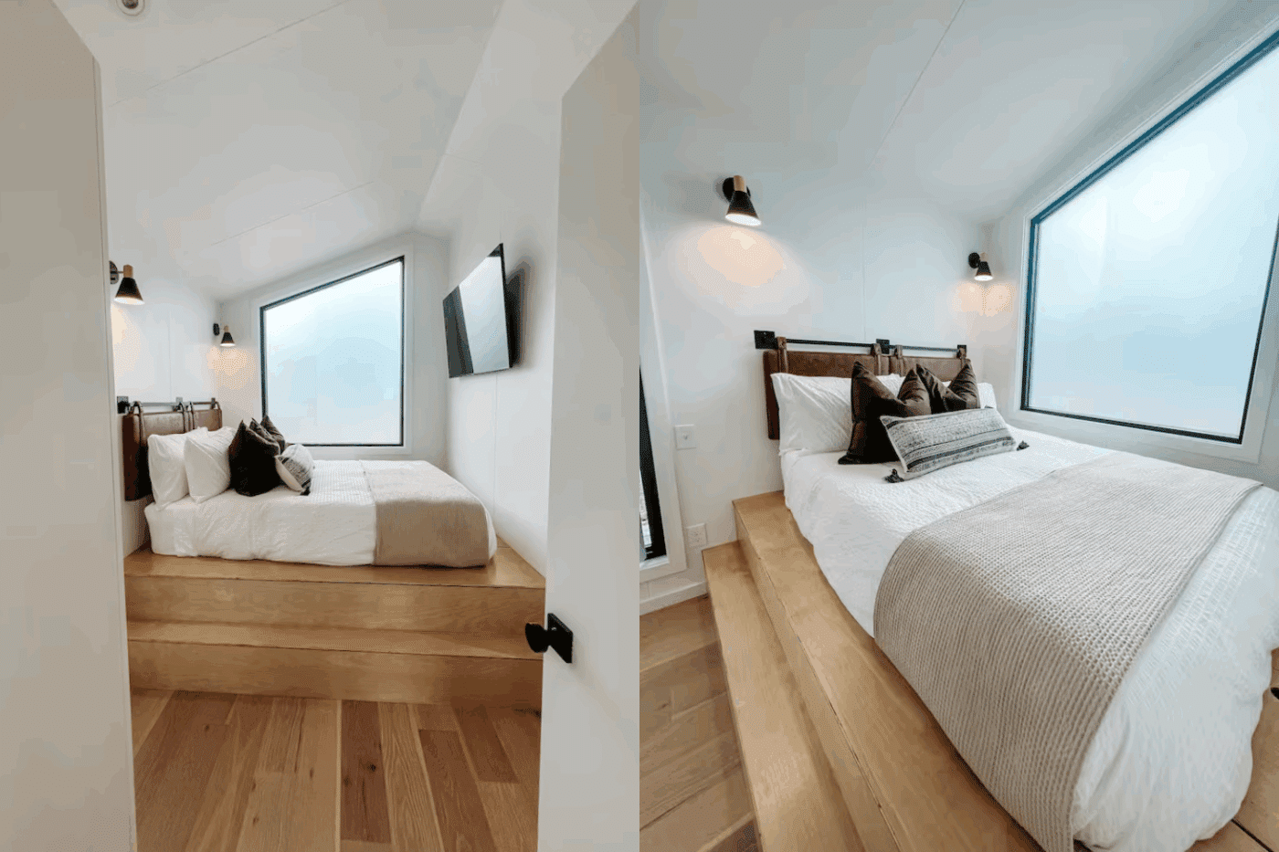 Cañon City Colorado A frame park model tiny home at Royal Gorge RV Resort built and Designed by Psy Homes Peakview 3