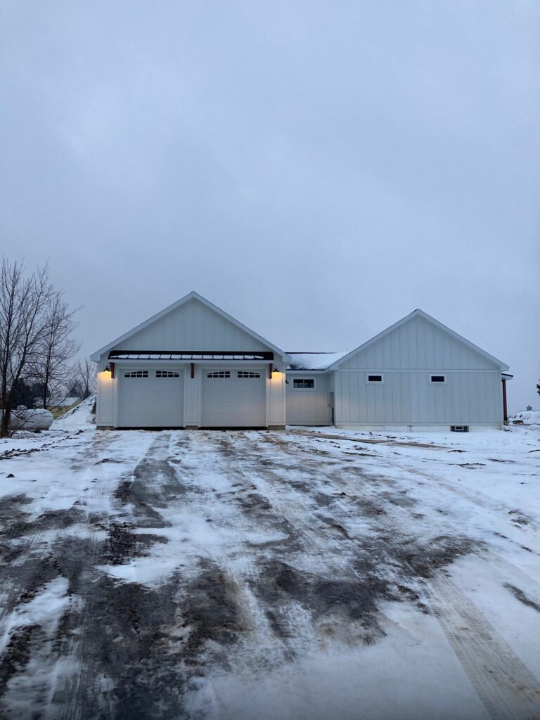 Homestead Modern Home + Garage in Kewadin MI 1