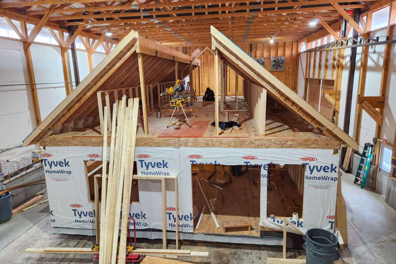 modern cabin in new york