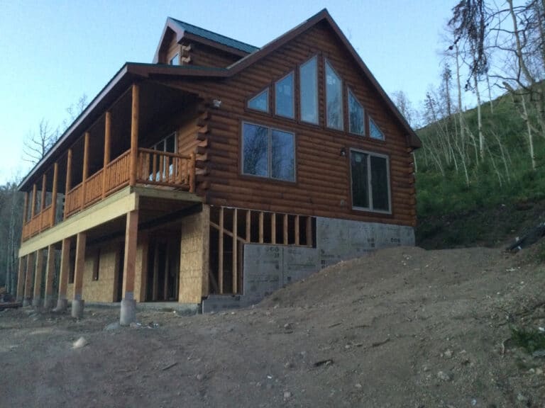 Glacier Log Cabin in Grandby CO 1