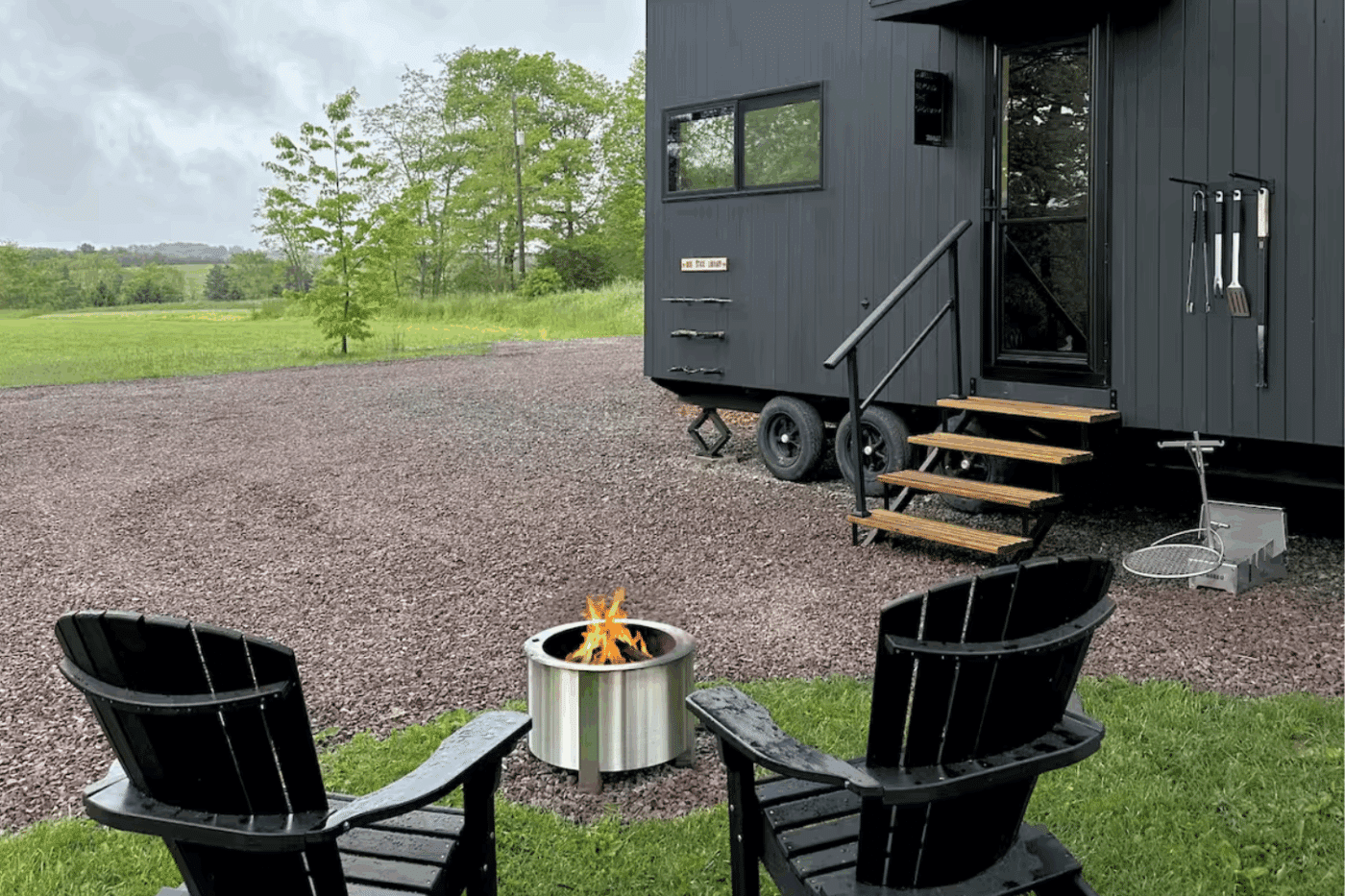how to change a tiny home tire