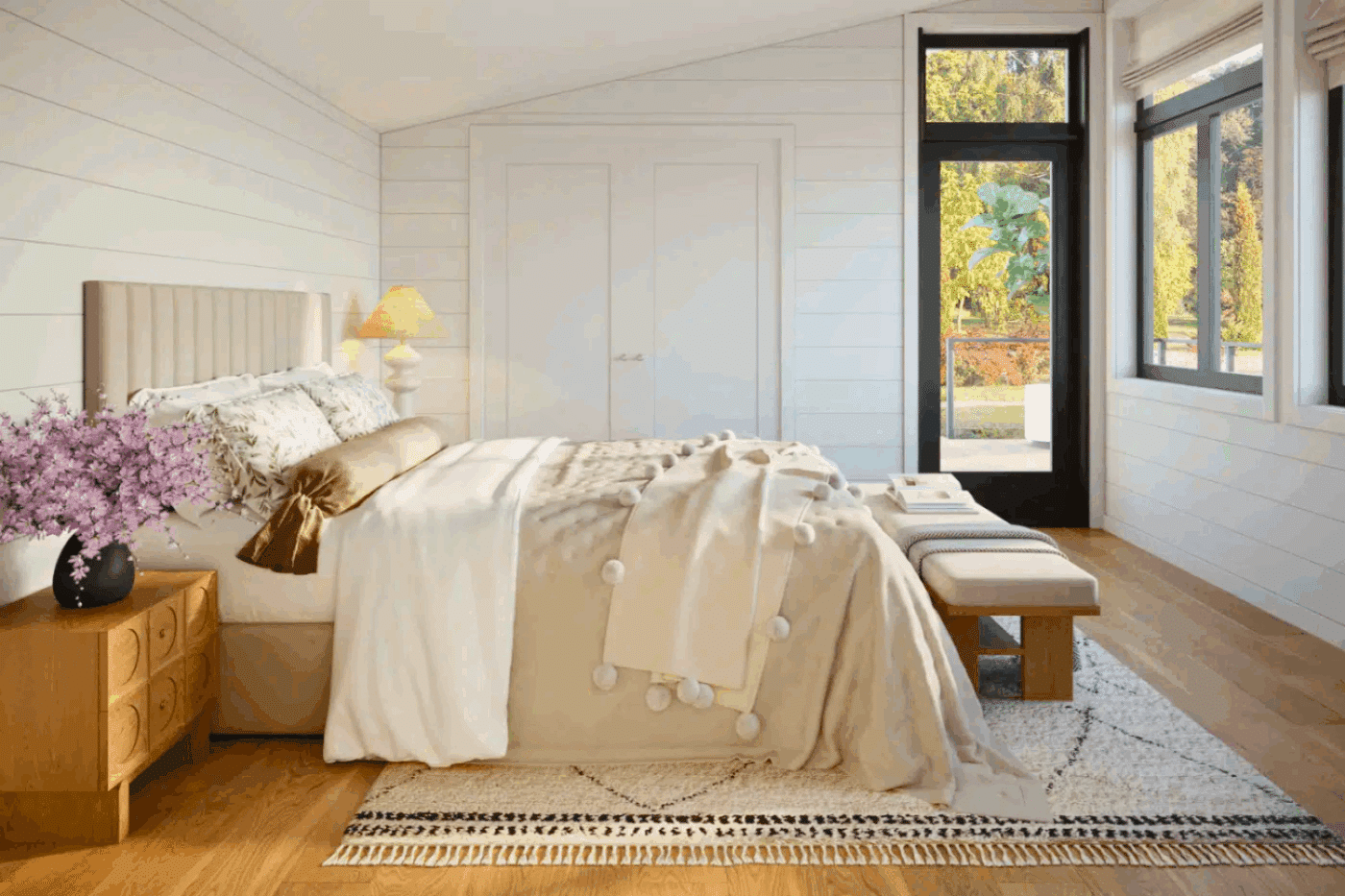 Comfortable ADU guest houses have a great storage