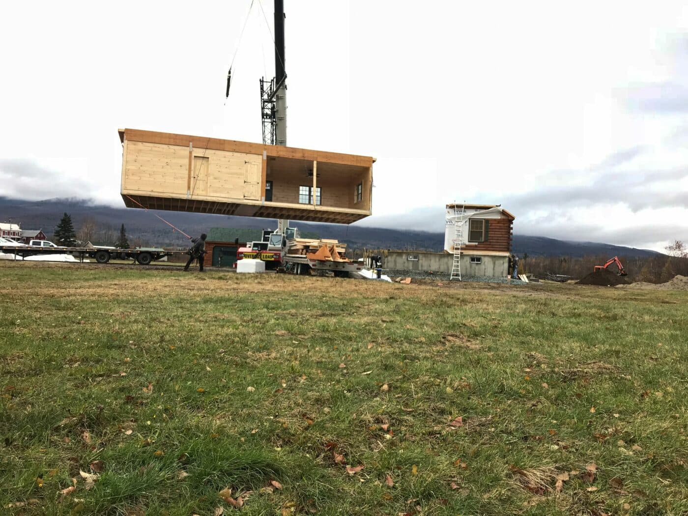 lifting cabin in jefferson new hampshire