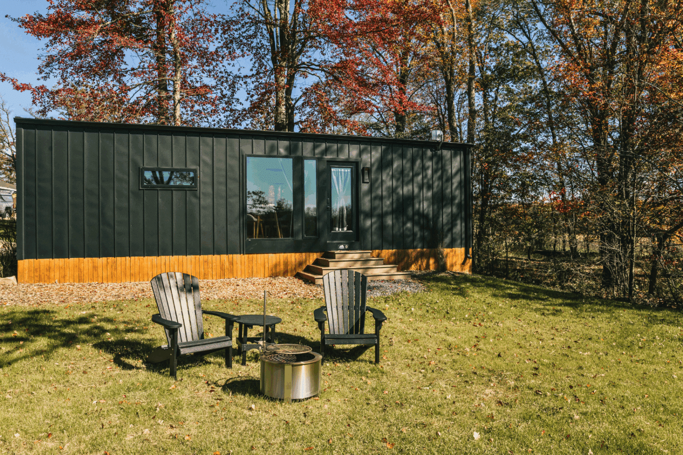 Luna Park model built by Zook cabins in Friedens Pa
