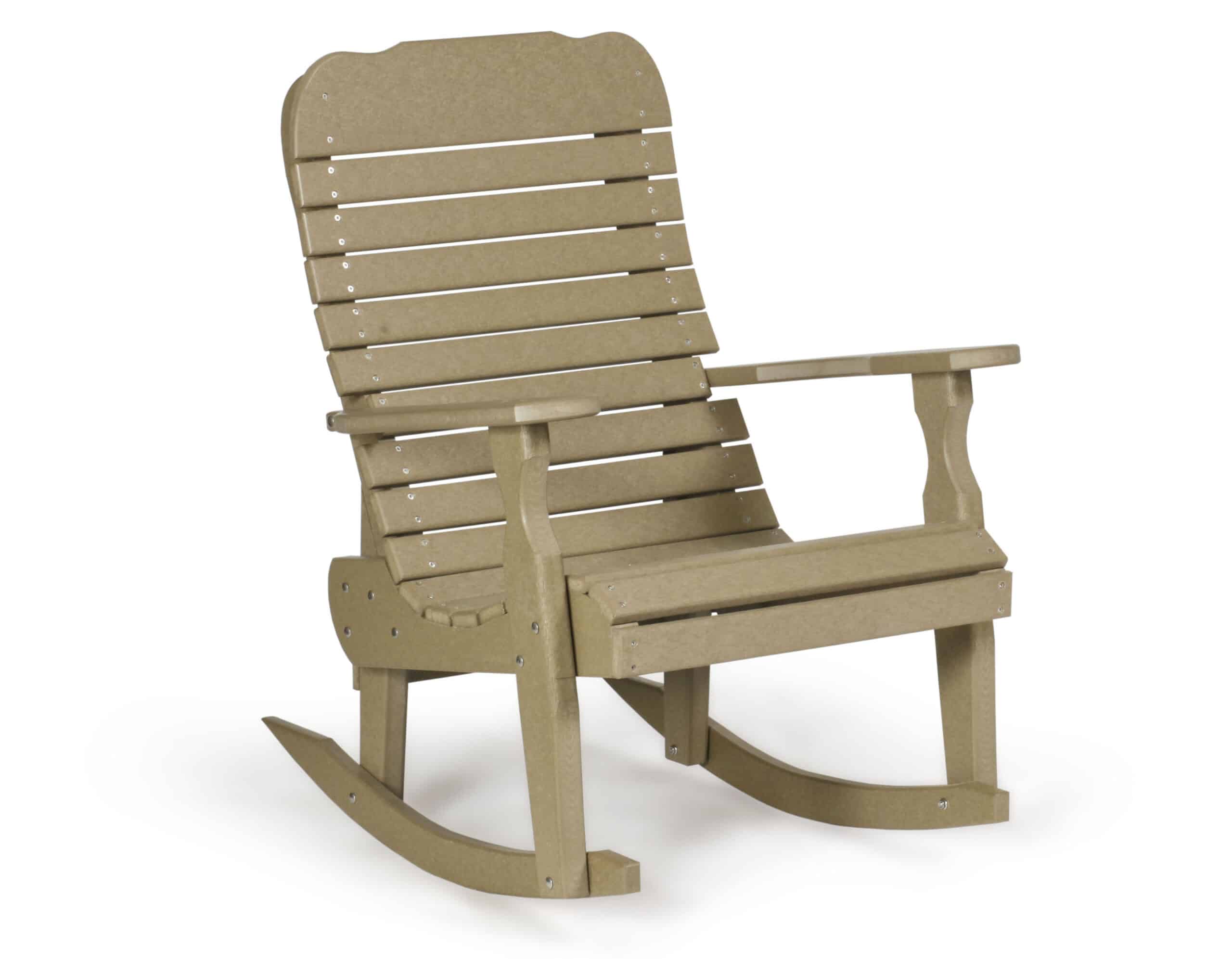 easy rocker poly furniture for cabins 1
