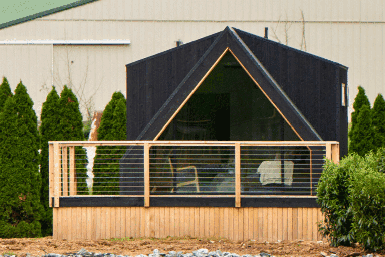 Red Run Resort site 139 located in New Holland Pa A Frame Studio park model tiny home