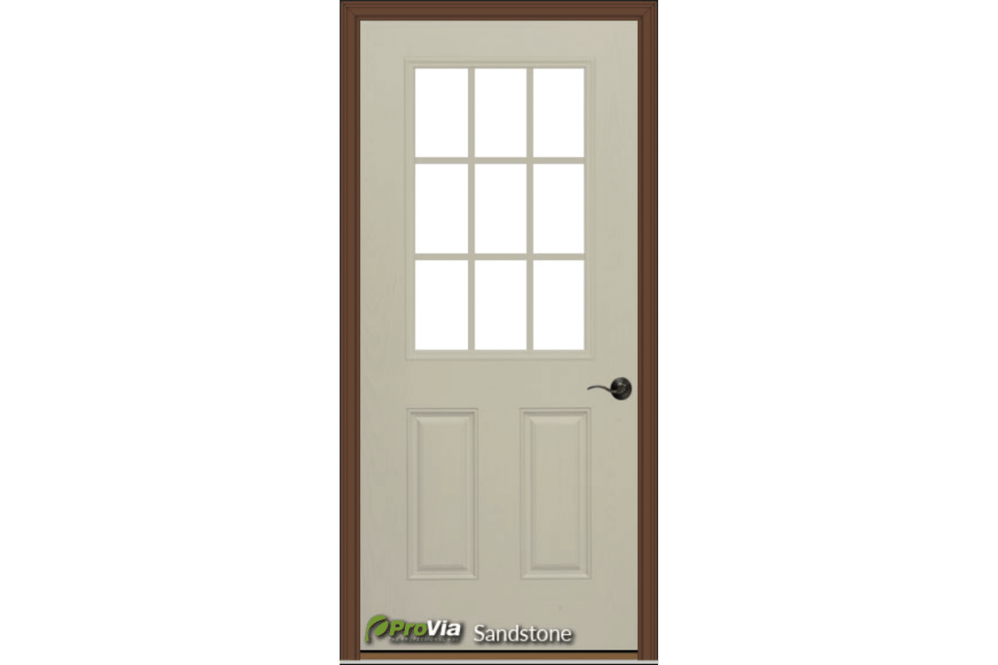 sandstone exterior door