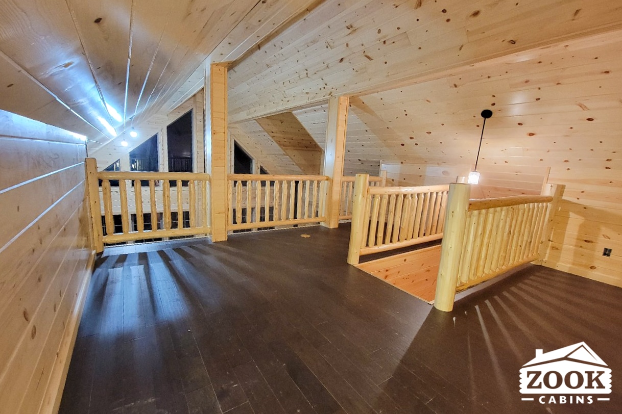 Glacier Log Cabin in Glade Park CO loft