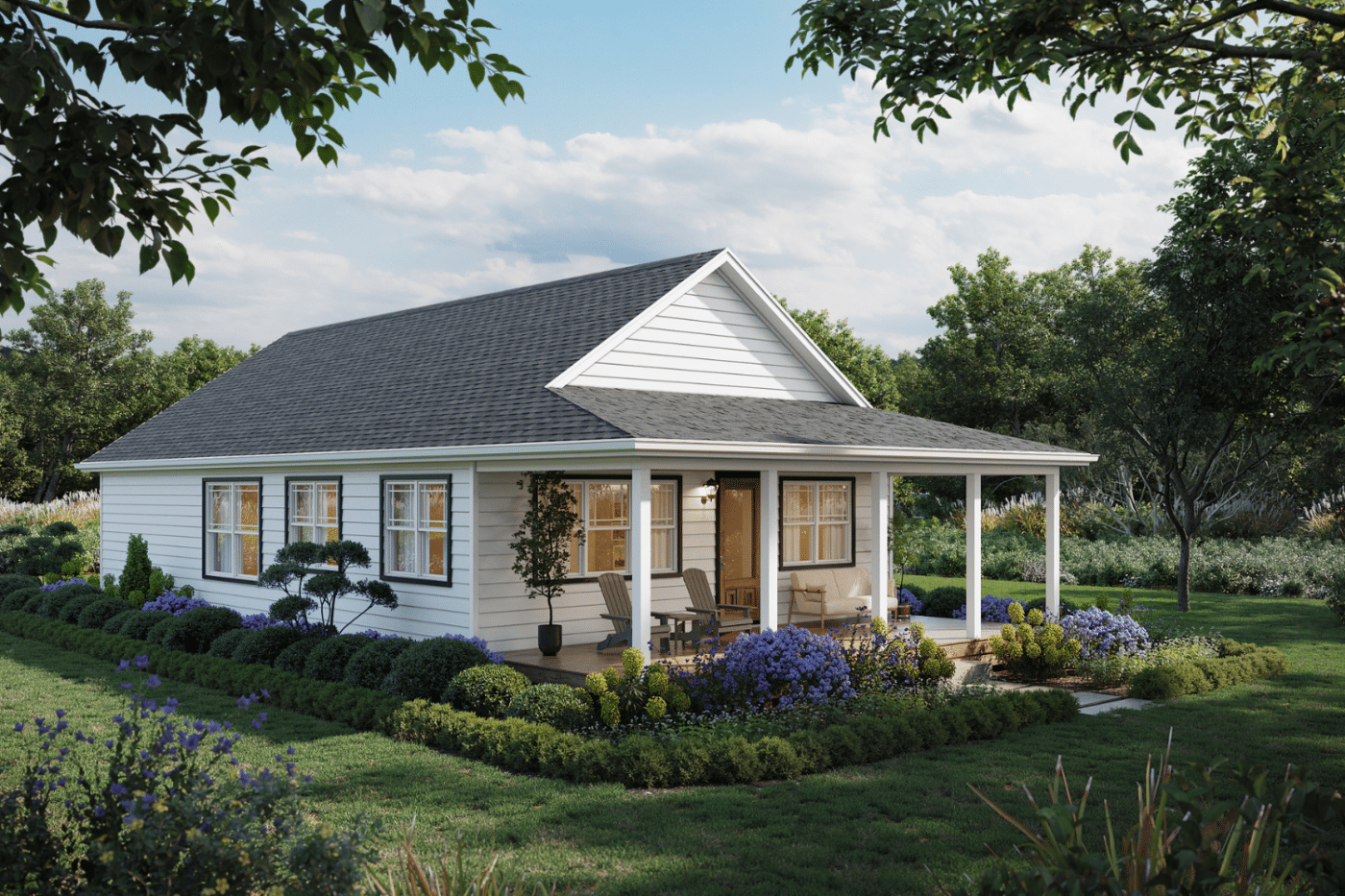 The Beck Cabin modern modular cabin built by Psy Homes copy