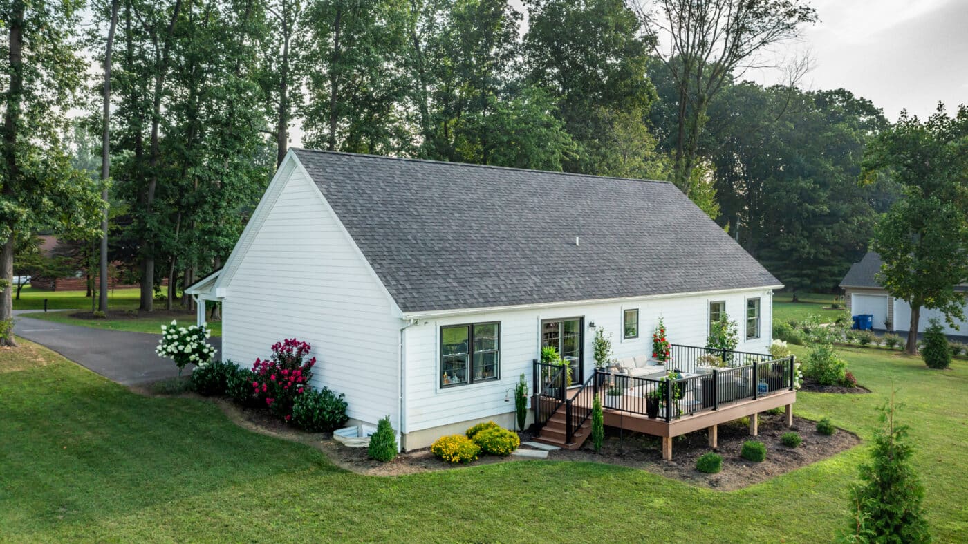 customer story on homestead modern farmhouse modular cabin 21